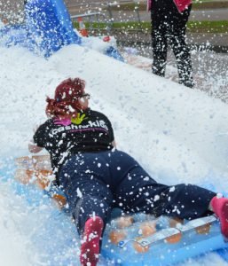 Charity water slide hire