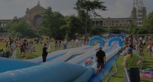 Charity water slide hire